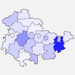 Coronavirus-Fälle in Jena